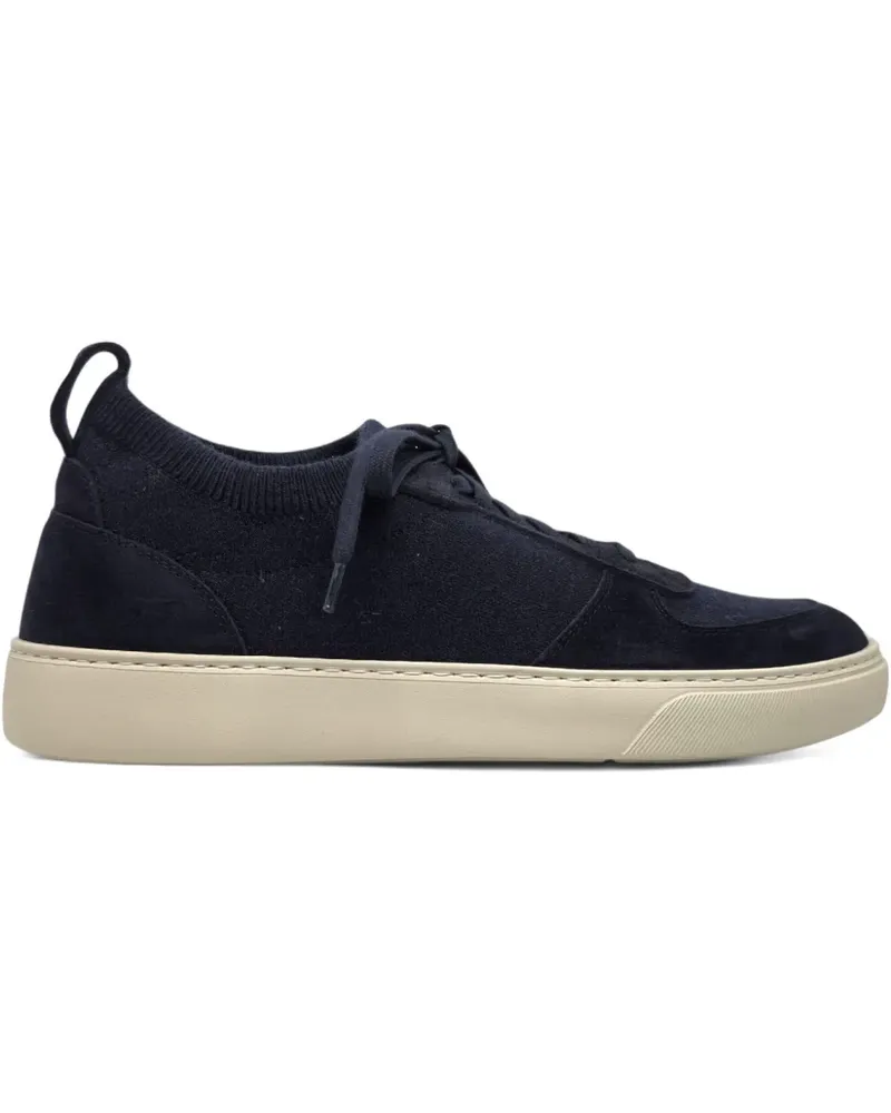 Henderson Sneakers mit Wildledereinsätzen - Blau Blau