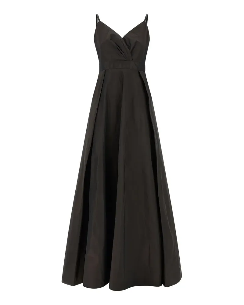 Pinko pleated-skirt sleeveless maxi dress - Schwarz Schwarz