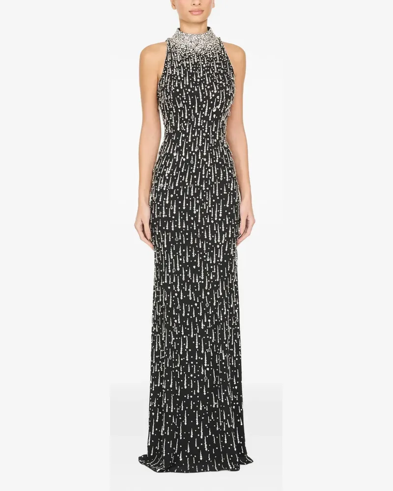 Jenny Packham Santa Fe Kleid - Schwarz Schwarz
