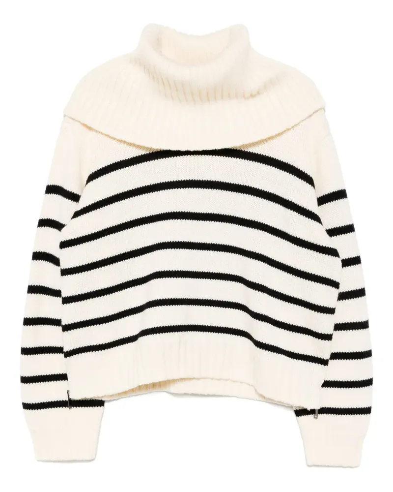 Monse Gestreifter Pullover - Nude Nude