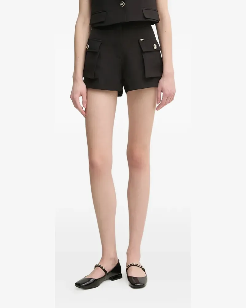 Gaudi Klassische Cargo-Shorts - Schwarz Schwarz