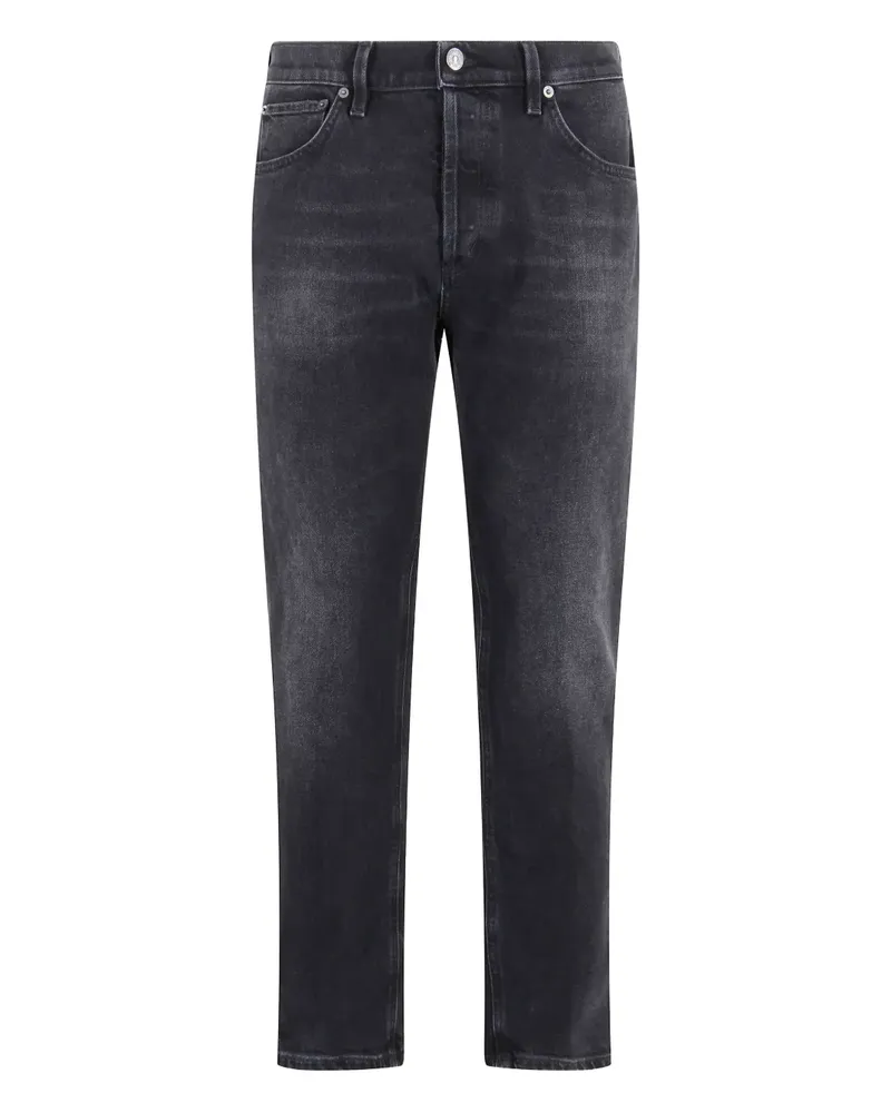 Dondup Five-Pocket-Jeans - Schwarz Schwarz