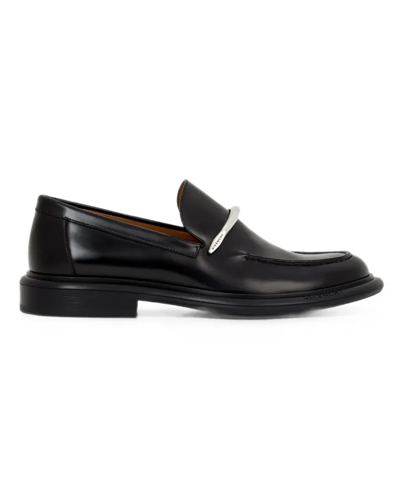 Givenchy Loafer aus gebürstetem Leder - Schwarz Schwarz