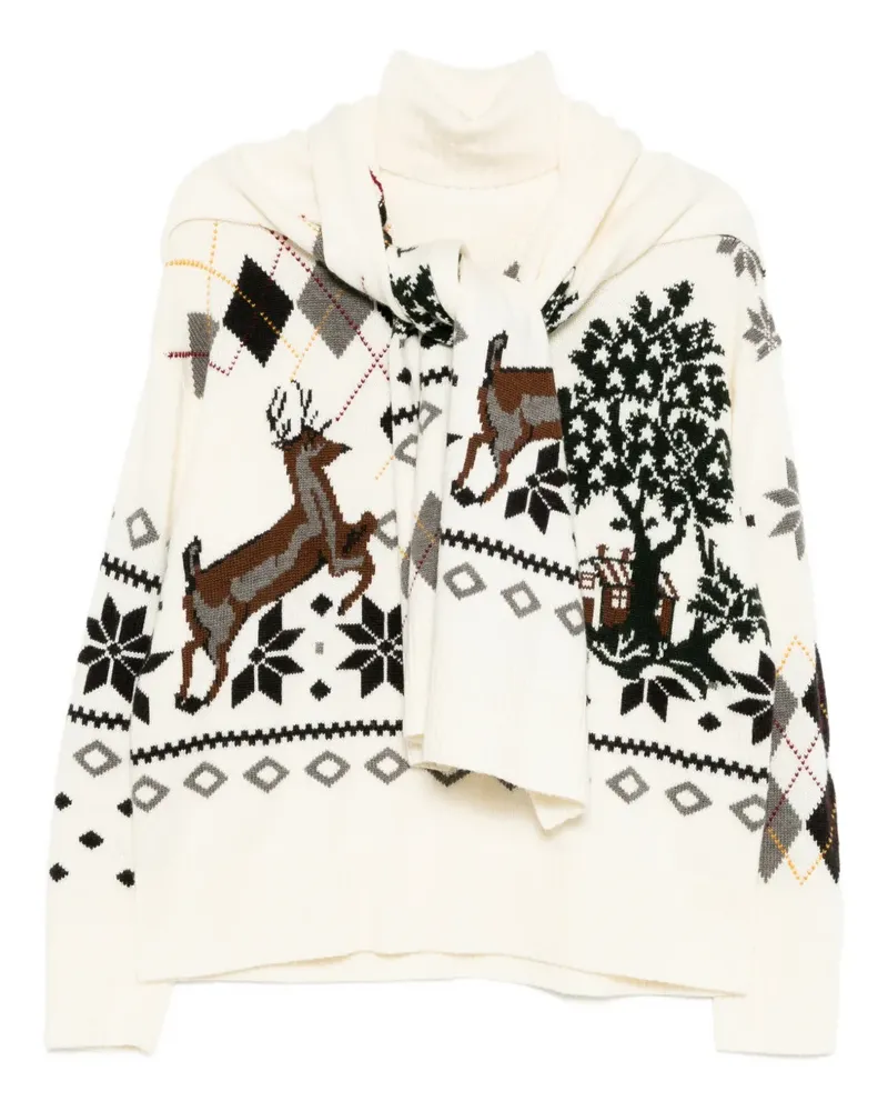 Monse Pullover mit Fair-Isle-Muster - Nude Nude