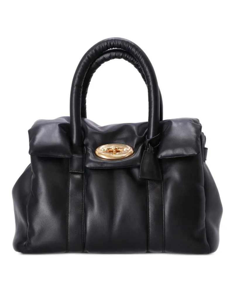 Mulberry Bayswater Bubble Shopper - Schwarz Schwarz