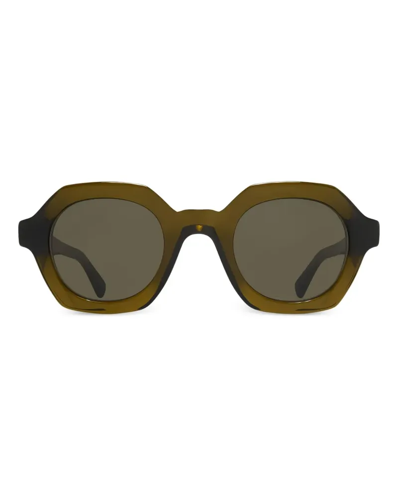 Mykita Sonnenbrille mit rundem Gestell - Grün Grün