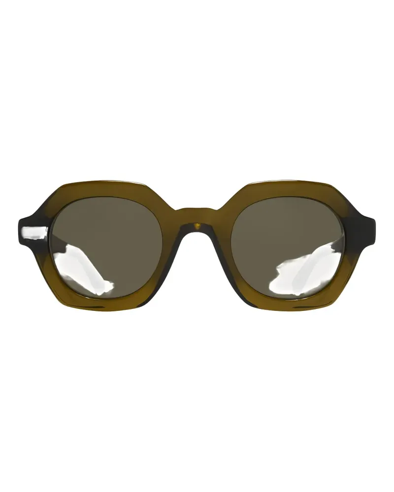 Mykita Sonnenbrille mit rundem Gestell - Grün Grün