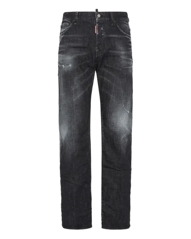 Dsquared2 Jeans mit geradem Bein - Schwarz Schwarz
