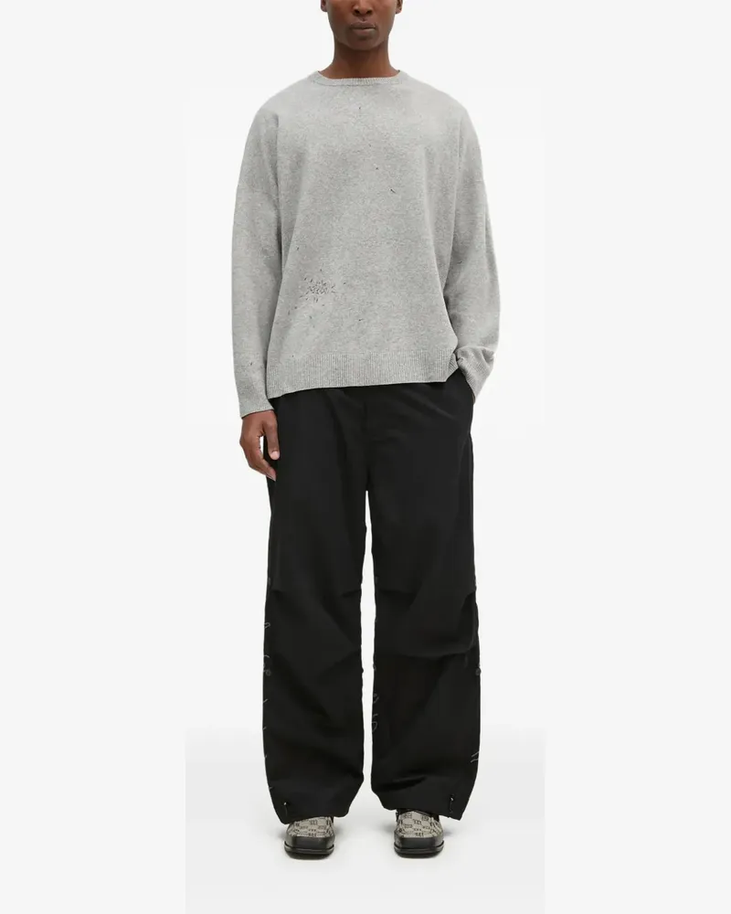 Undercover Sweatshirt mit Stickerei - Grau Grau