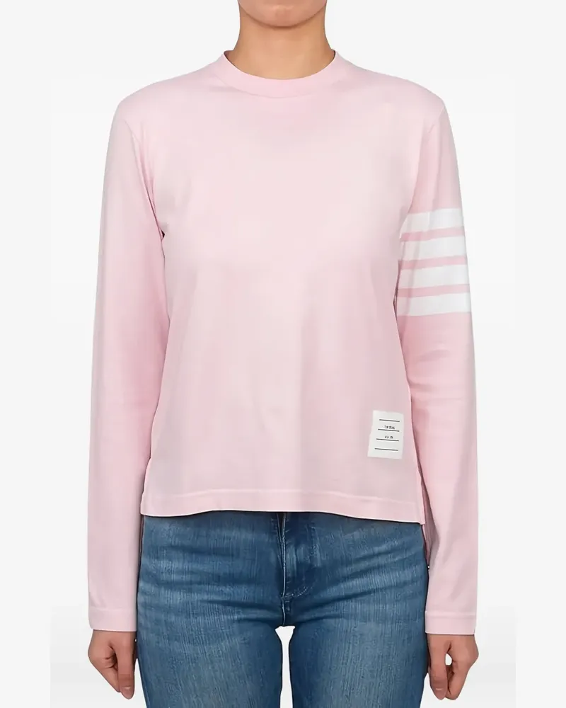 Thom Browne Langärmeliger Pullover - Rosa Rosa
