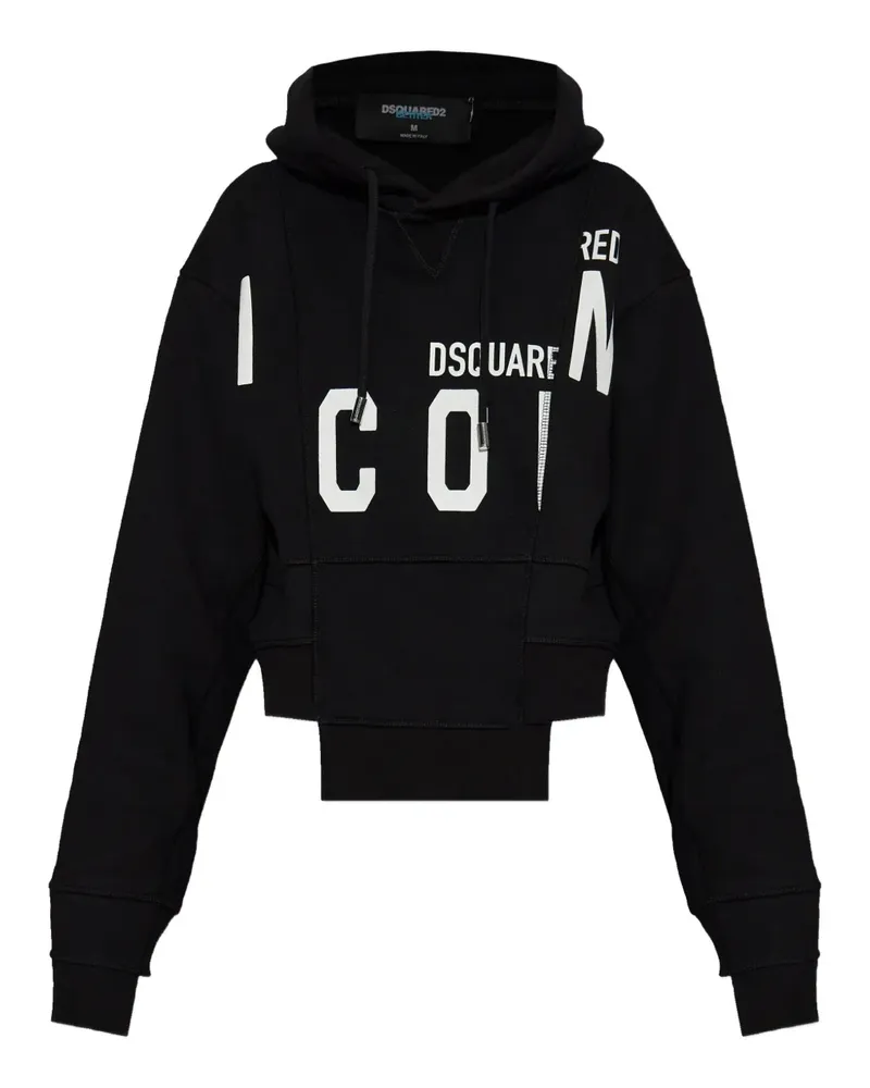 Dsquared2 x BETTTER Sliced Icon hoodie - Schwarz Schwarz