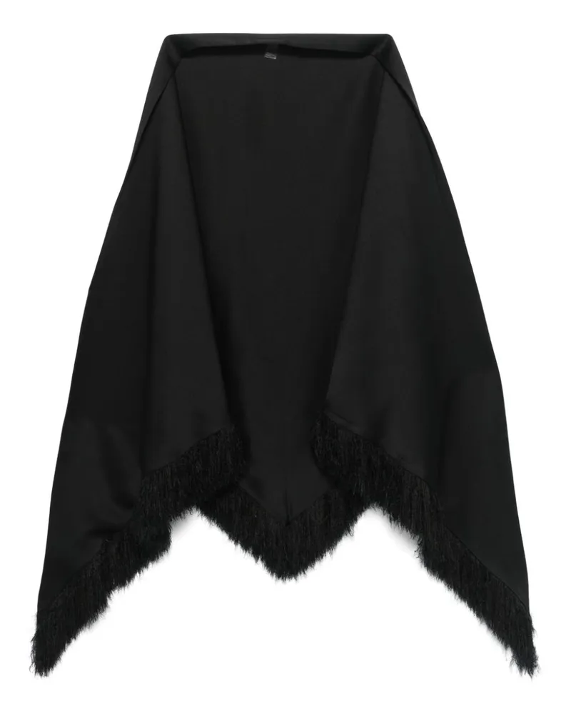Totême Schal mit Fransen - Schwarz Schwarz