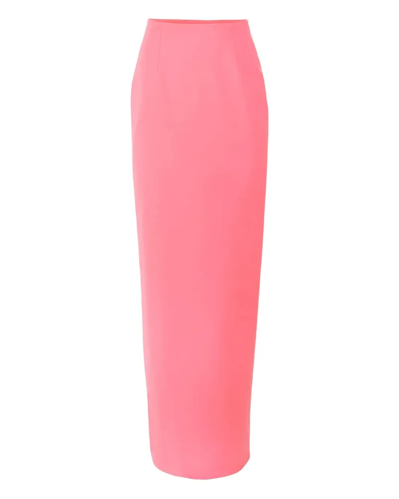 Carolina Herrera New York Maxirock mit Schlitz - Rosa Rosa
