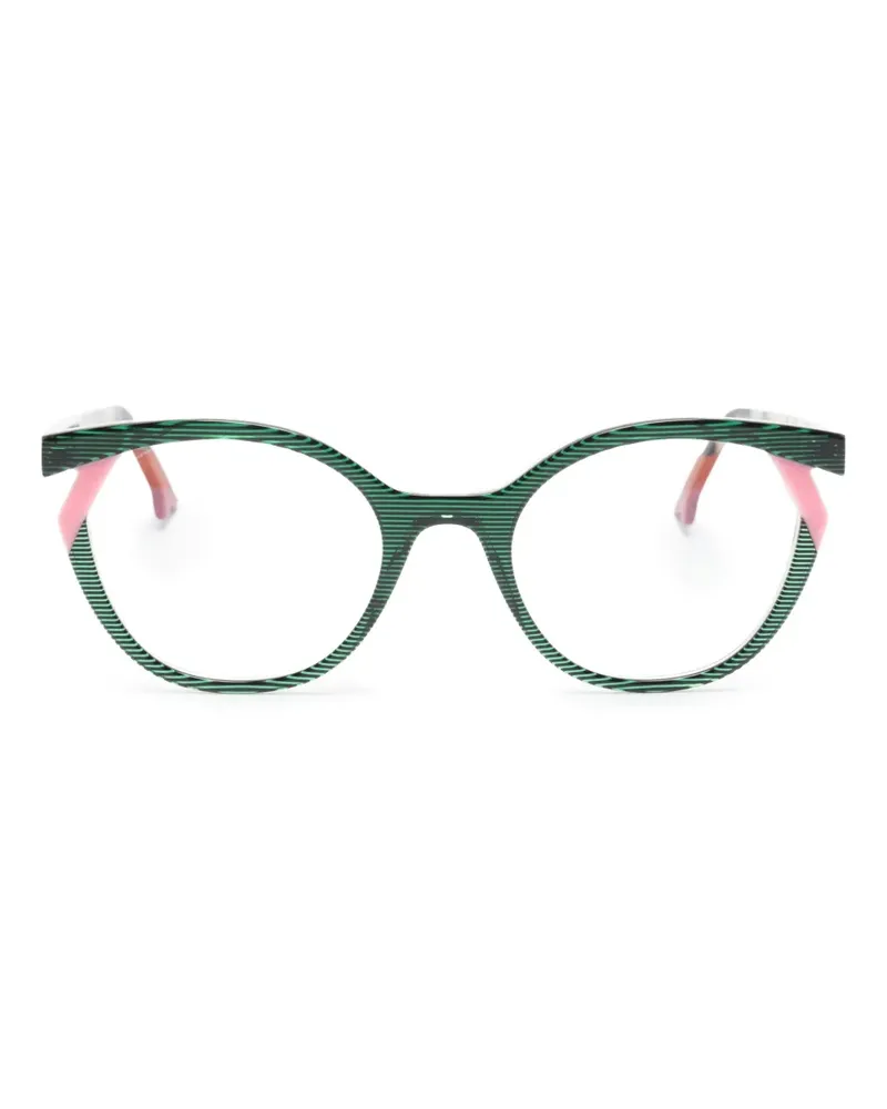 Face à Face Bocca Kuma Brille mit Cat-Eye-Gestell - Grün Grün