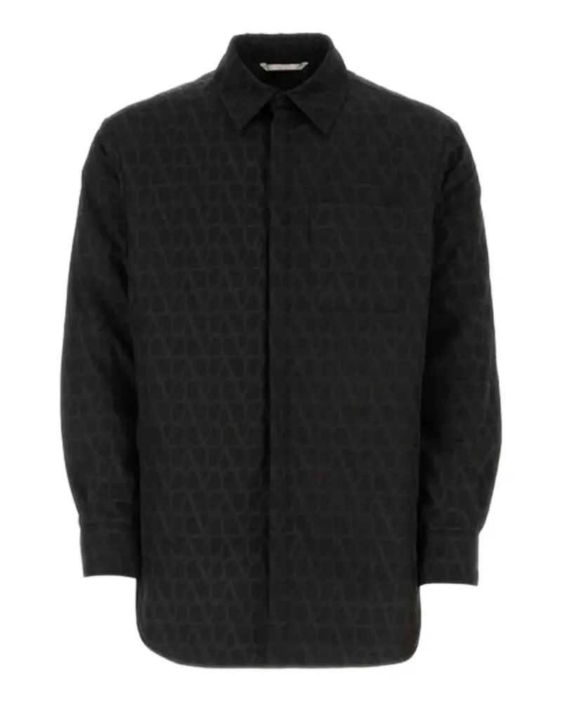 Valentino Garavani Hemdjacke mit Toile Iconographe-Print - Schwarz Schwarz