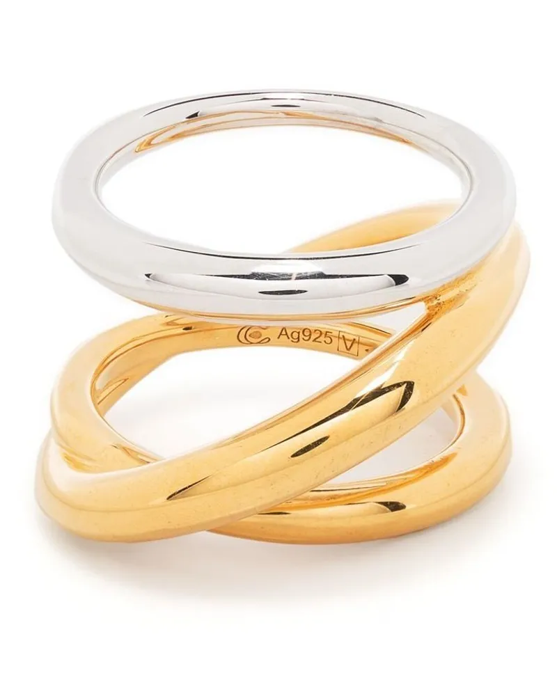 Charlotte Chesnais Triplet Ring - Gold Gold