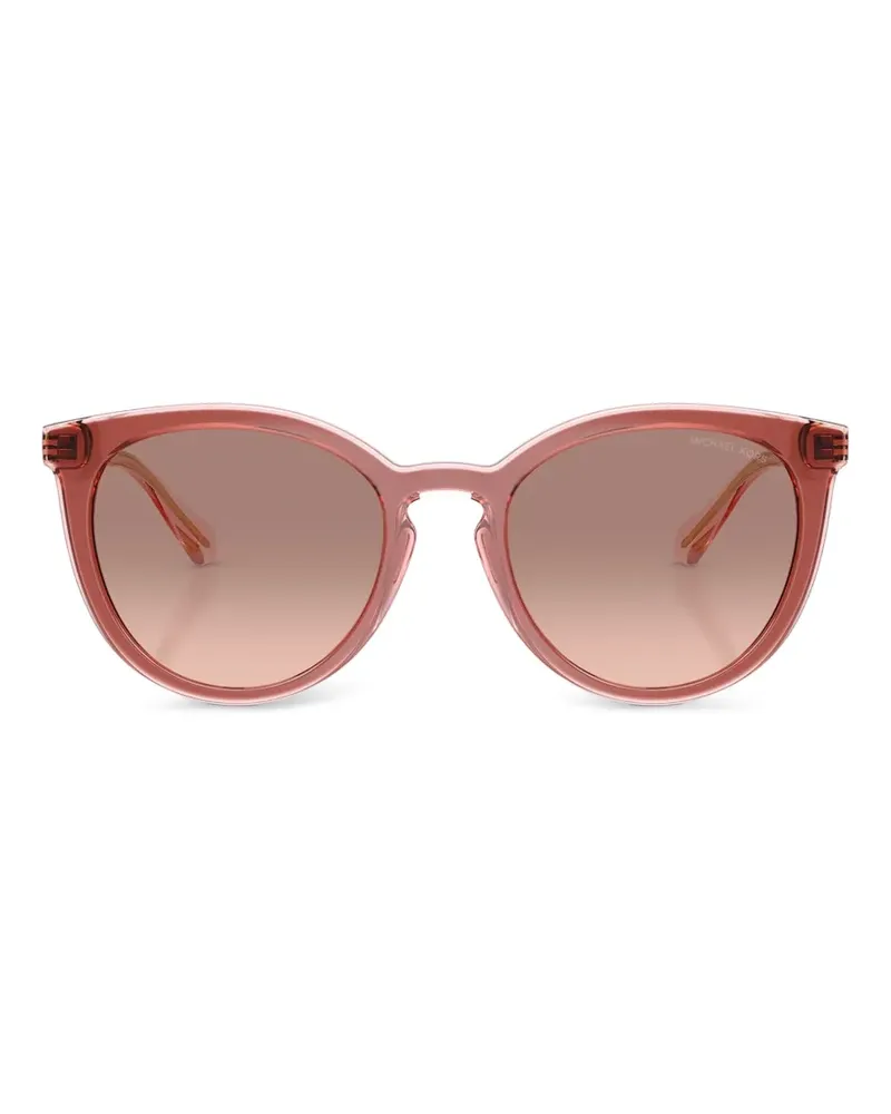 Michael Kors Tarifa Sonnenbrille mit geometrischem Gestell - Rot Rot