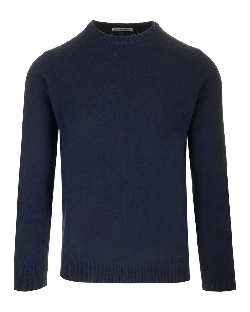 Al Duca D’Aosta 1902 ribbed-trim cashmere sweater - Blau Blau