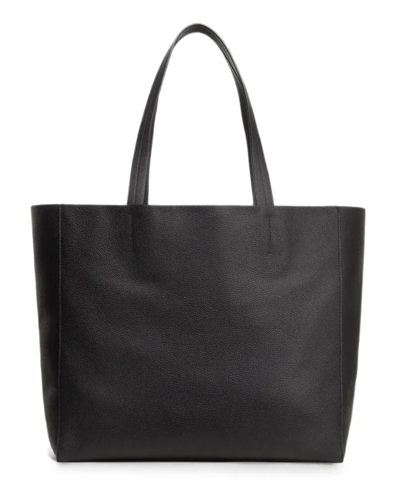 Nili Lotan Keith grained-leather tote bag - Schwarz Schwarz