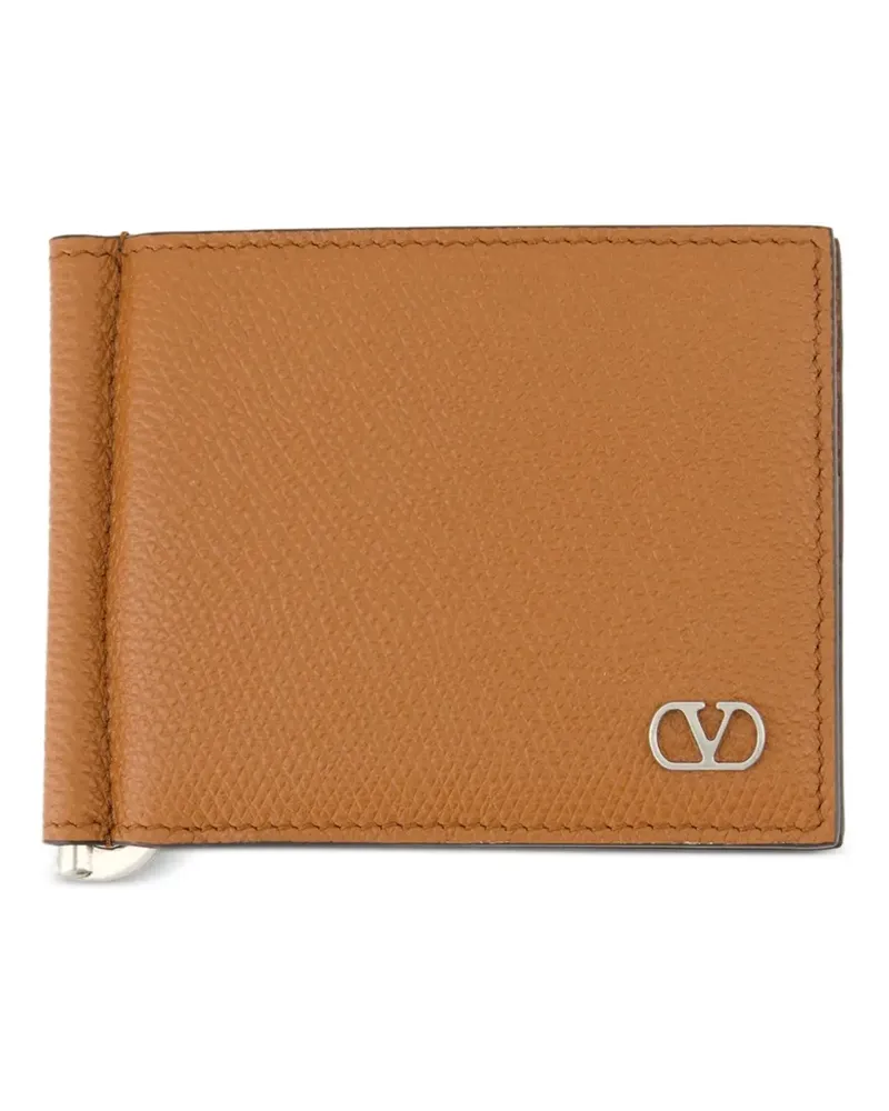Valentino Garavani VLogo Signature Portemonnaie - Braun Braun