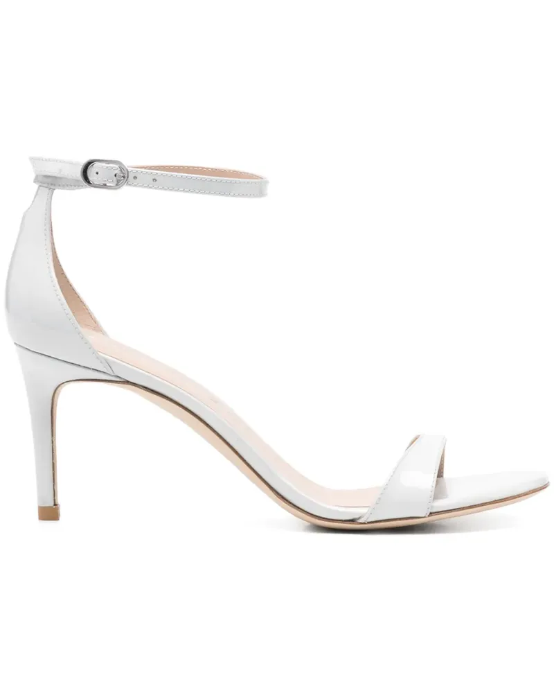 Stuart Weitzman Nudistia Sandalen 75mm - Weiß Weiß
