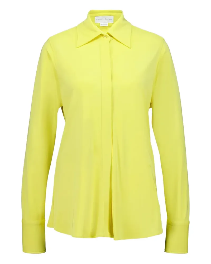 Stella McCartney buttoned collared shirt - Gelb Gelb