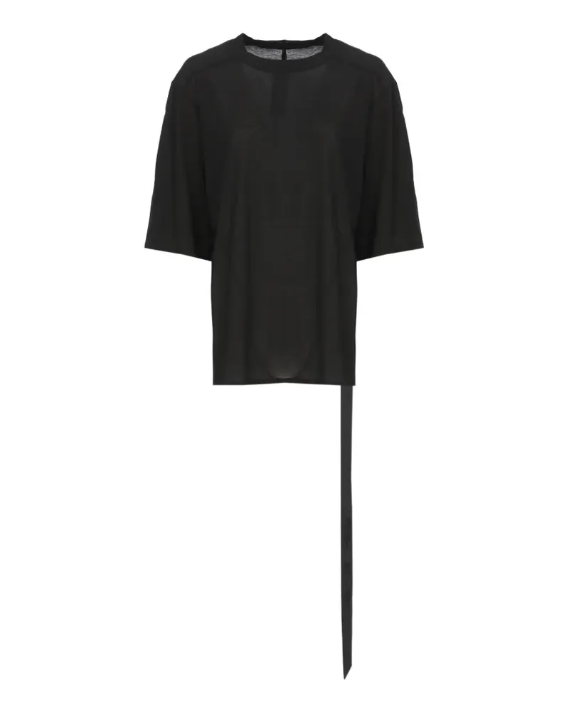 DRKSHDW by Rick Owens Walrus T-Shirt mit Schwanzdetail - Schwarz Schwarz