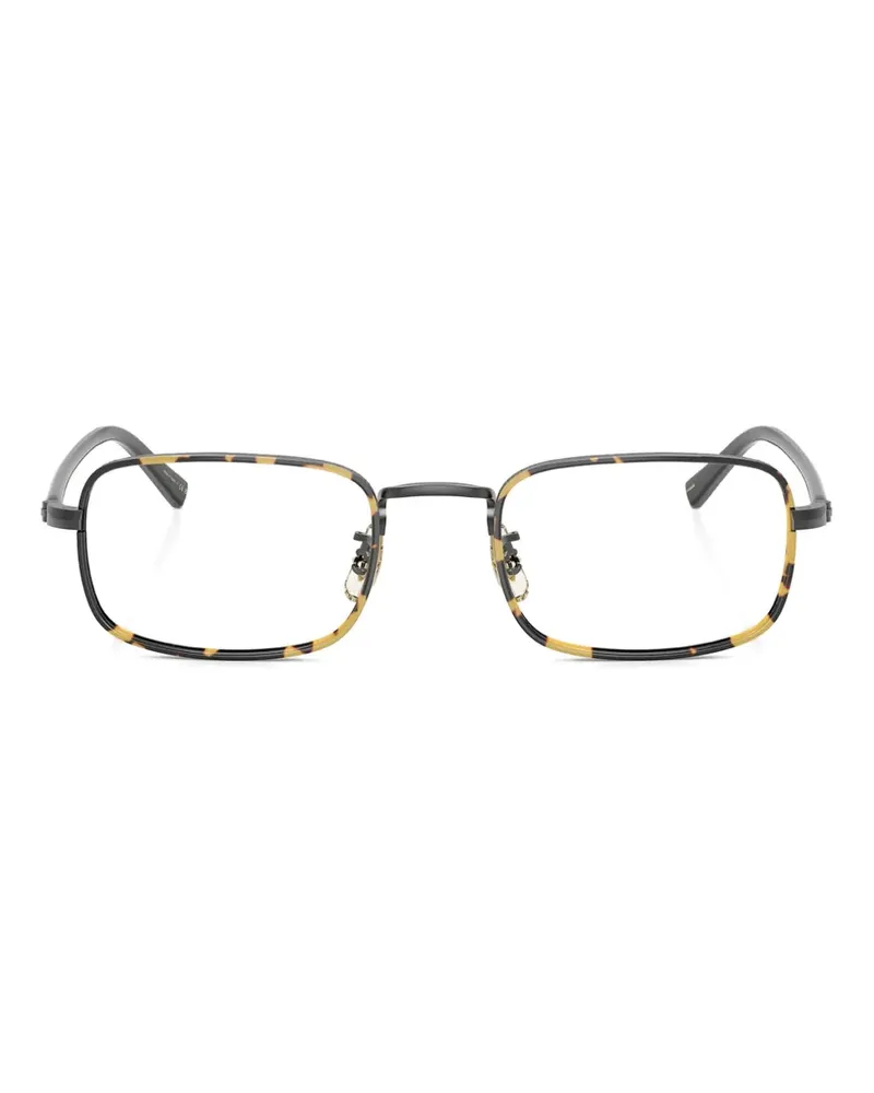 Oliver Peoples Brymer Brille mit eckigem Gestell - Schwarz Schwarz