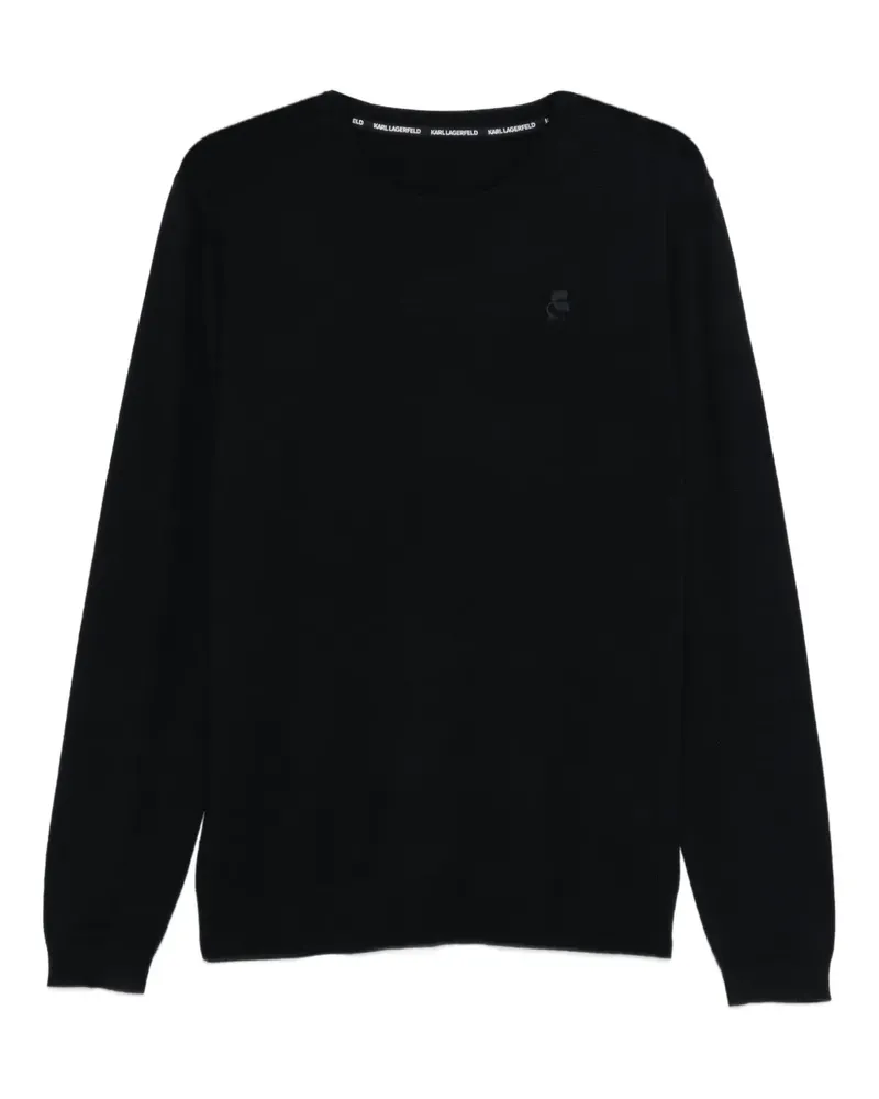 Karl Lagerfeld crew-neck sweater - Blau Blau