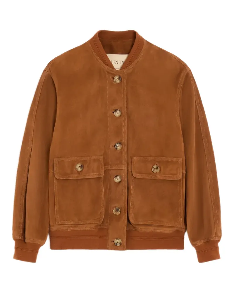 Valentino Garavani Cabanjacke aus Wildleder - Braun Braun