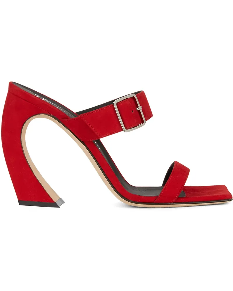 Giuseppe Zanotti Sandalen aus Wildleder - Rot Rot