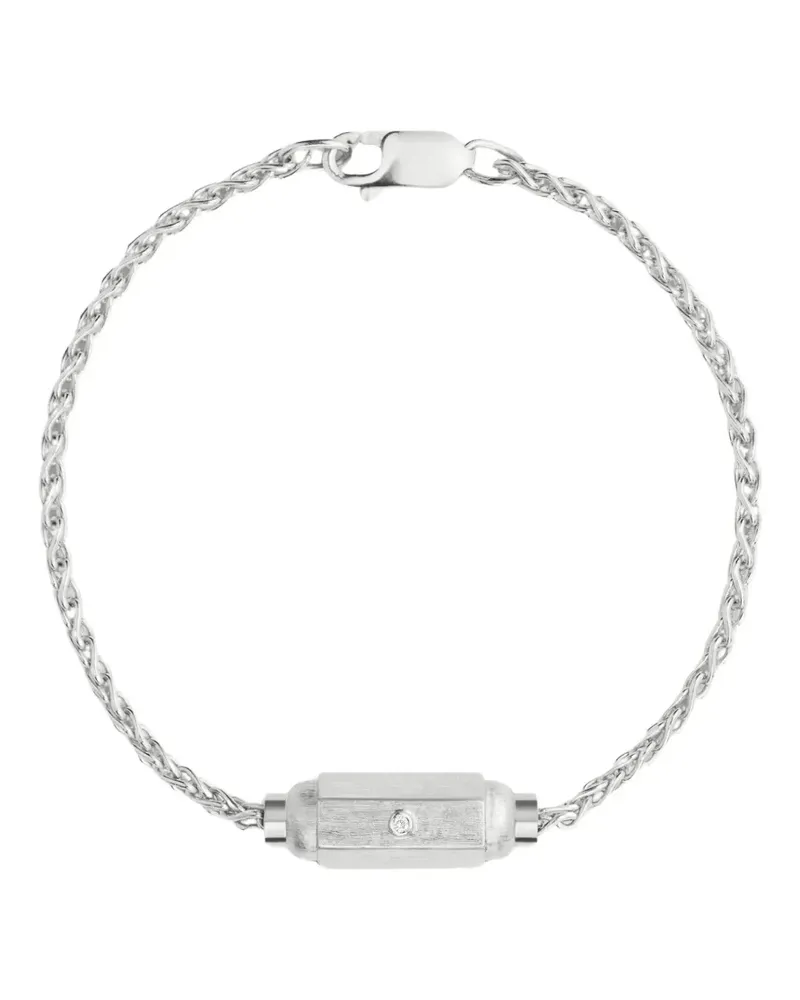 Marie Lichtenberg Micro Coconut diamond bracelet - Silber Silber