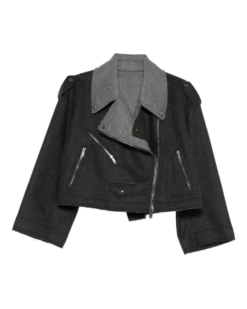 Iceberg zip-fastening jacket - Schwarz Schwarz