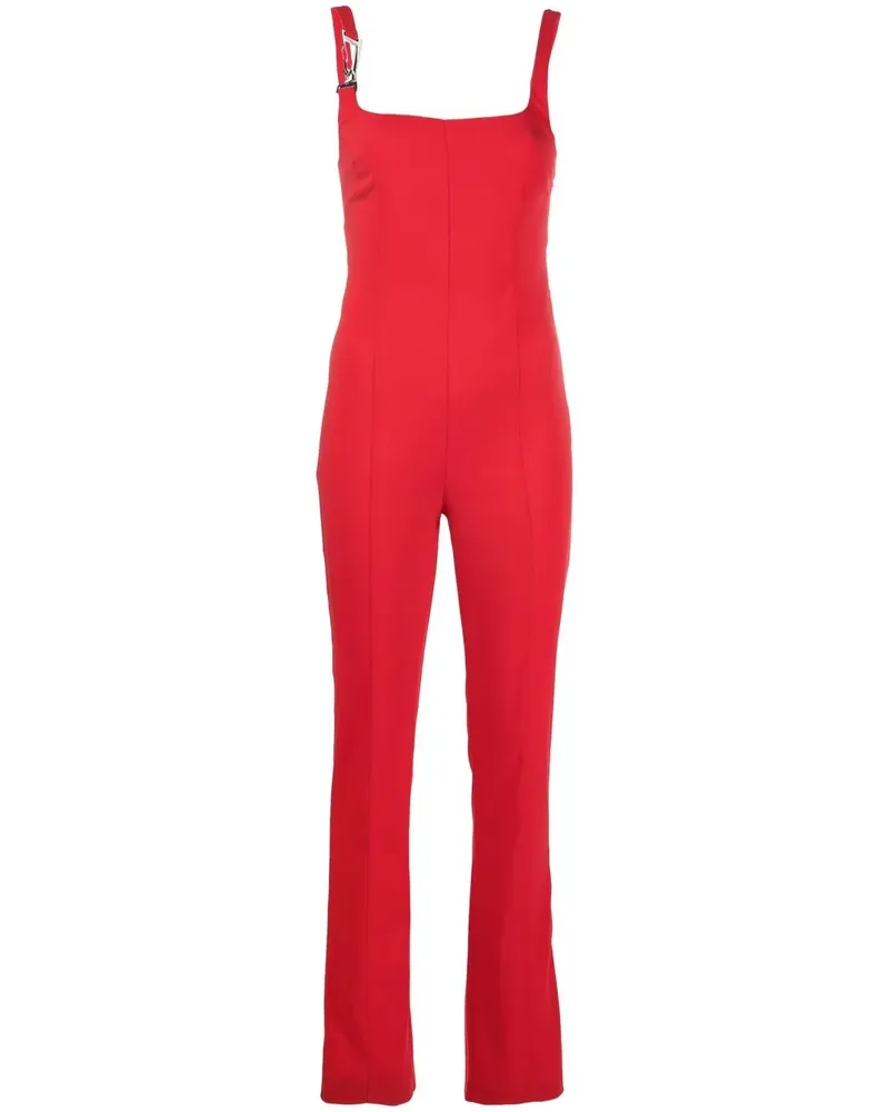 Patrizia Pepe Jumpsuit mit eckigem Ausschnitt - Rot Rot