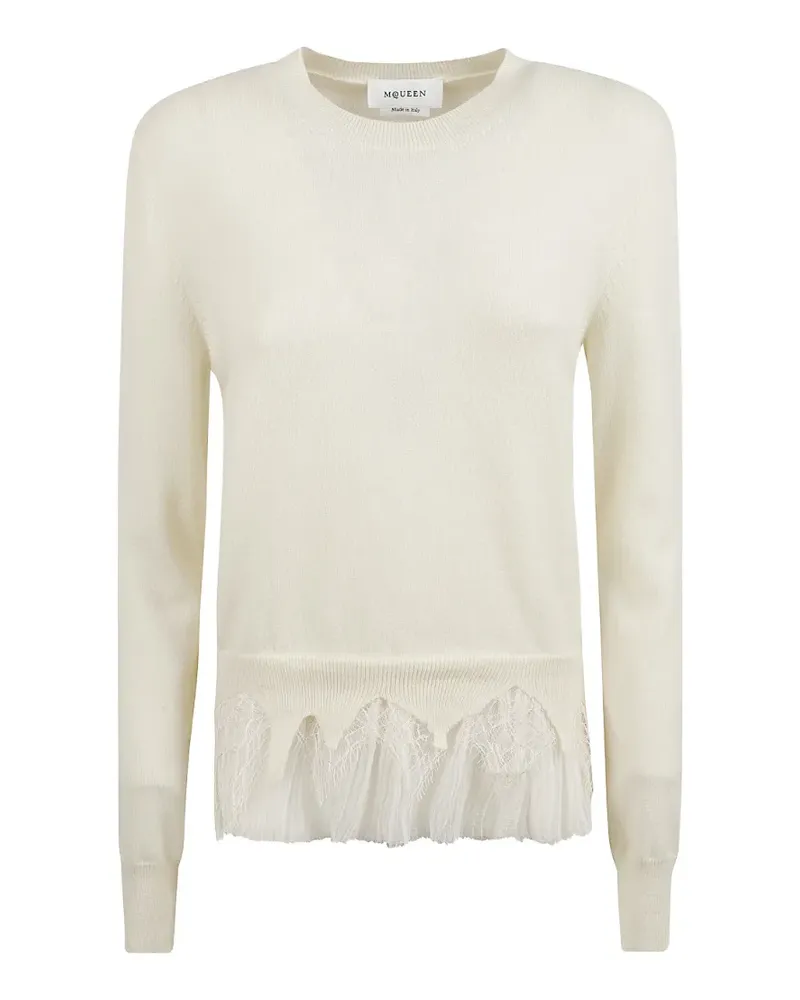 Alexander McQueen Pullover mit Falten - Nude Nude