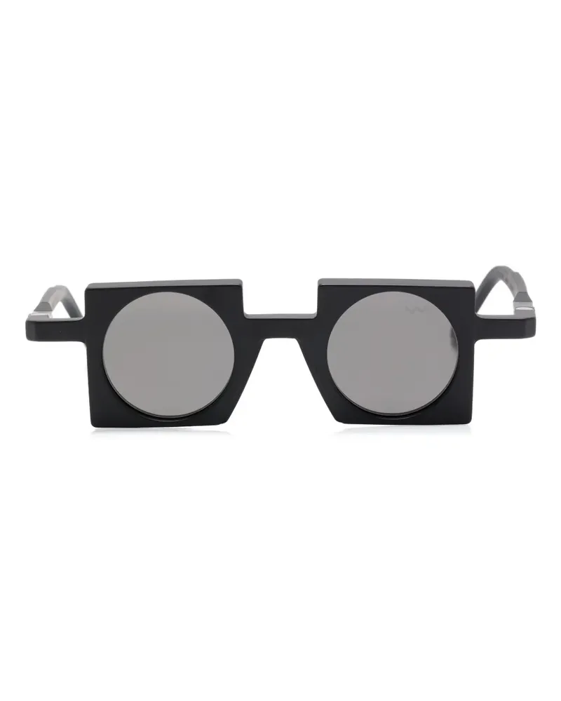 VAVA EYEWEAR Sonnenbrille mit eckigem Gestell - Schwarz Schwarz
