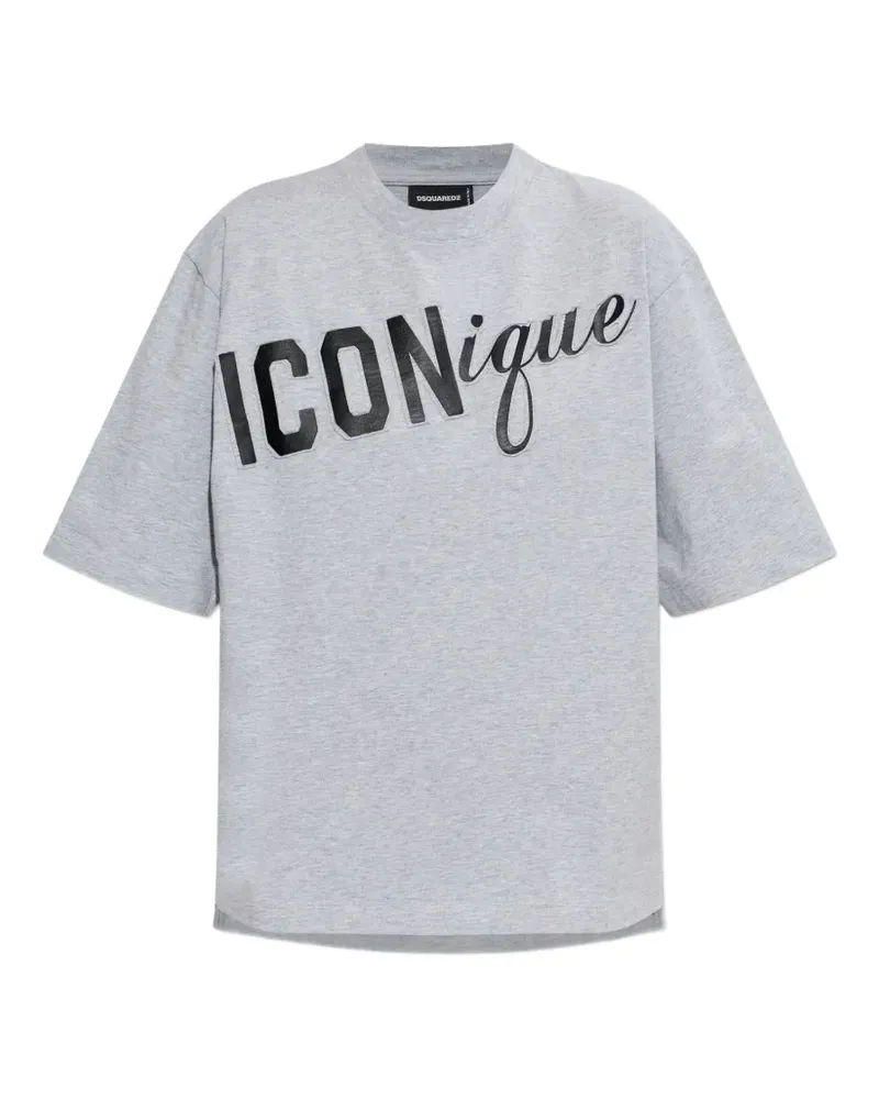 Dsquared2 Klassisches T-Shirt - Grau Grau