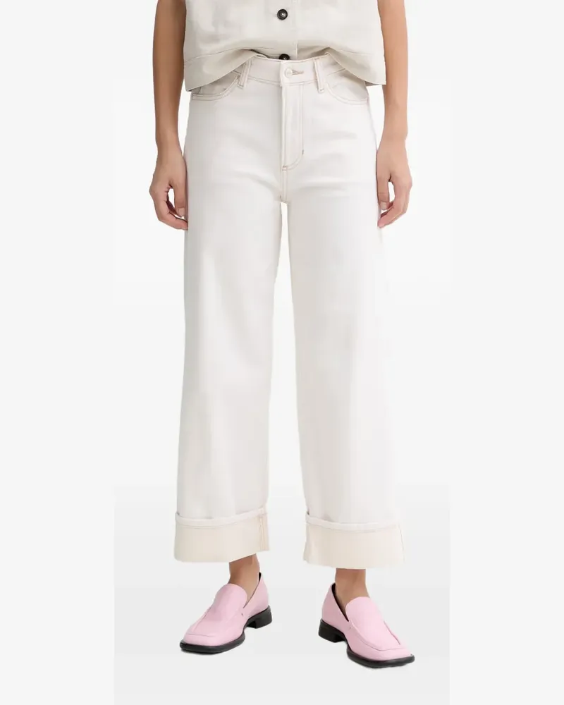 Marc O'Polo turn-up cuff jeans - Weiß Weiß