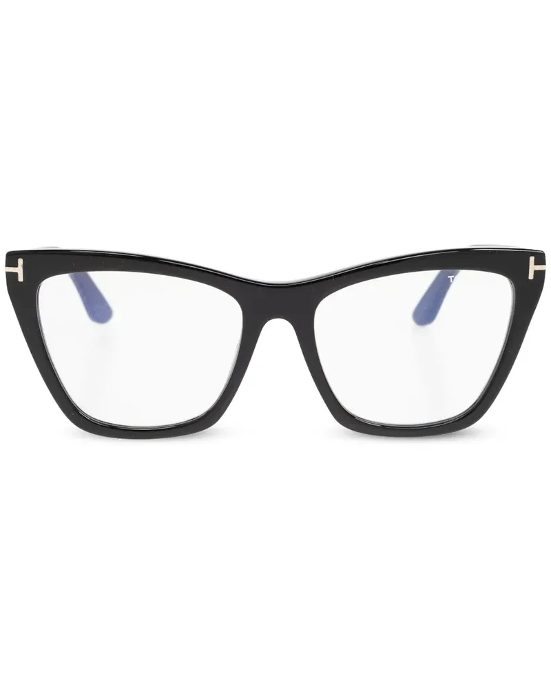 Tom Ford Brille im Wayfarer-Design - Schwarz Schwarz