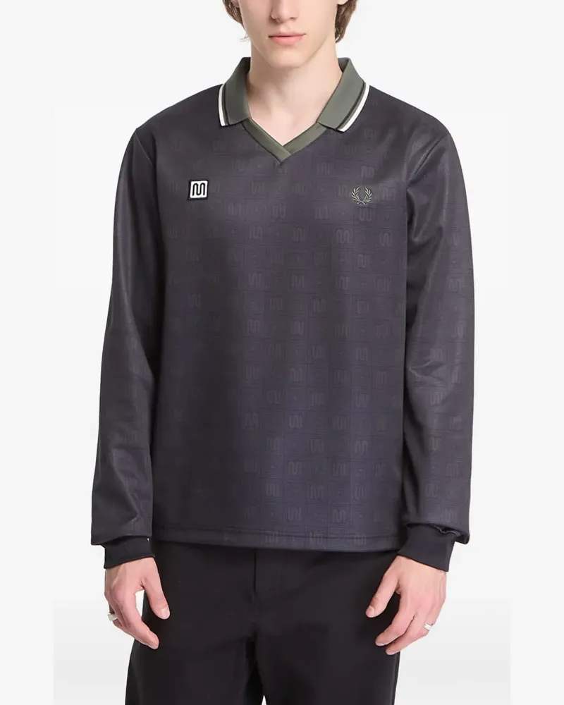 Fred Perry Meyba T-Shirt - Blau Blau