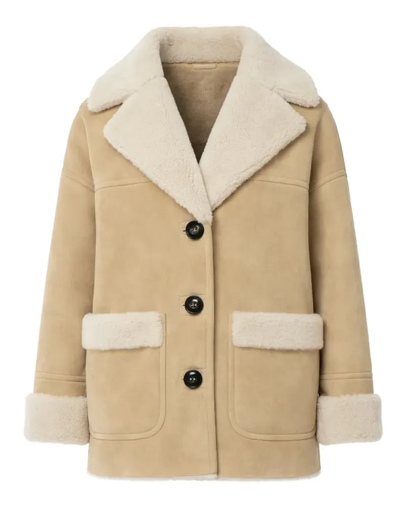 Dsquared2 patch-pocket coat - Nude Nude