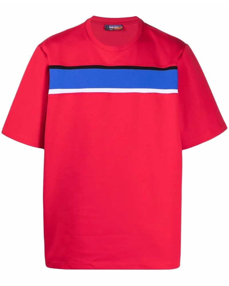 JUST DON T-Shirt mit Streifen - Rot Rot