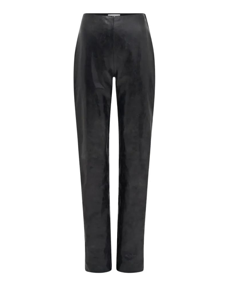 Marine Serre Glossy Moon Hose - Schwarz Schwarz