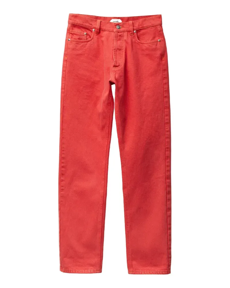 Versace Jeans mit geradem Bein - Rot Rot