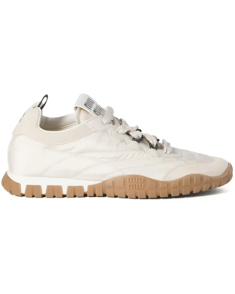 Miu Miu Tyre Sneakers - Nude Nude