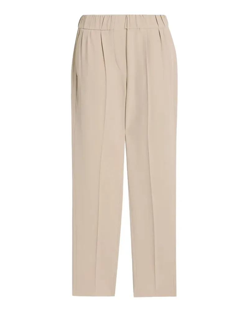 Brunello Cucinelli Hose mit elastischem Bund - Nude Nude