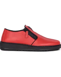 Giuseppe Zanotti Slip-On-Sneakers mit Reißverschluss Rot