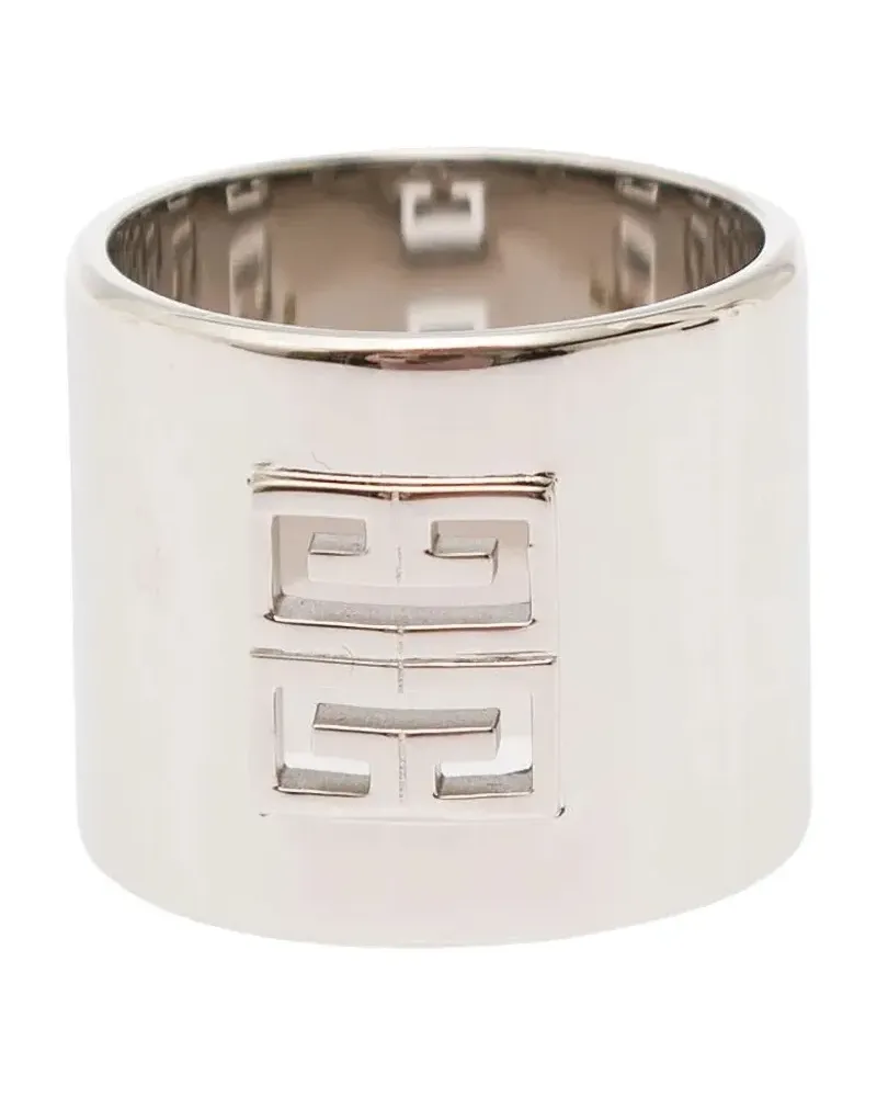 Givenchy Großer 4G Ring mit Cut-Out - Silber Silber