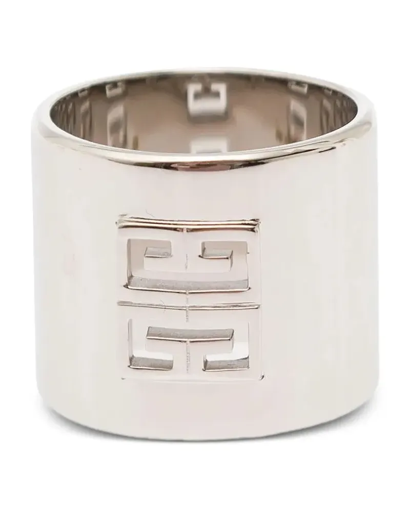 Givenchy Großer 4G Ring mit Cut-Out - Silber Silber