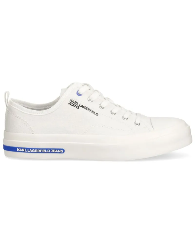 Karl Lagerfeld Sneakers mit Logo-Print - Weiß Weiß